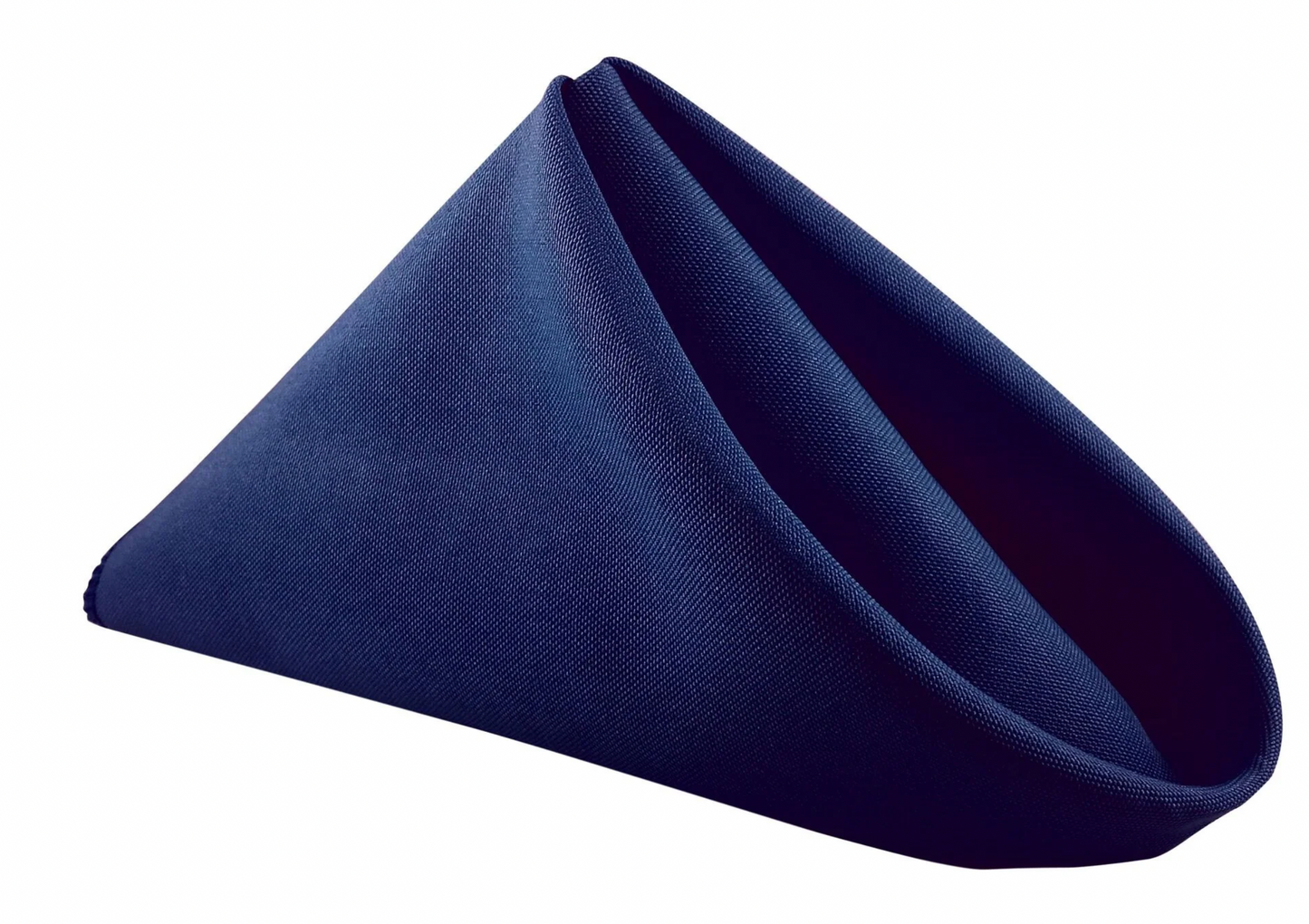 Serviette de table bleu marine