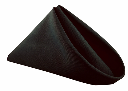 Serviette de table noir