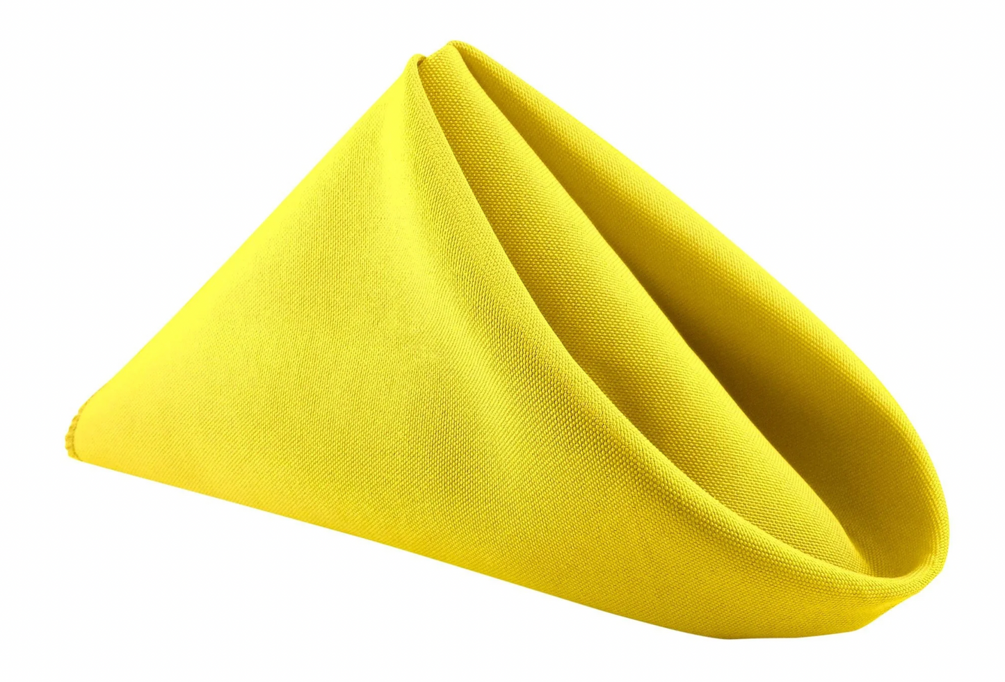 Serviette de table jaune