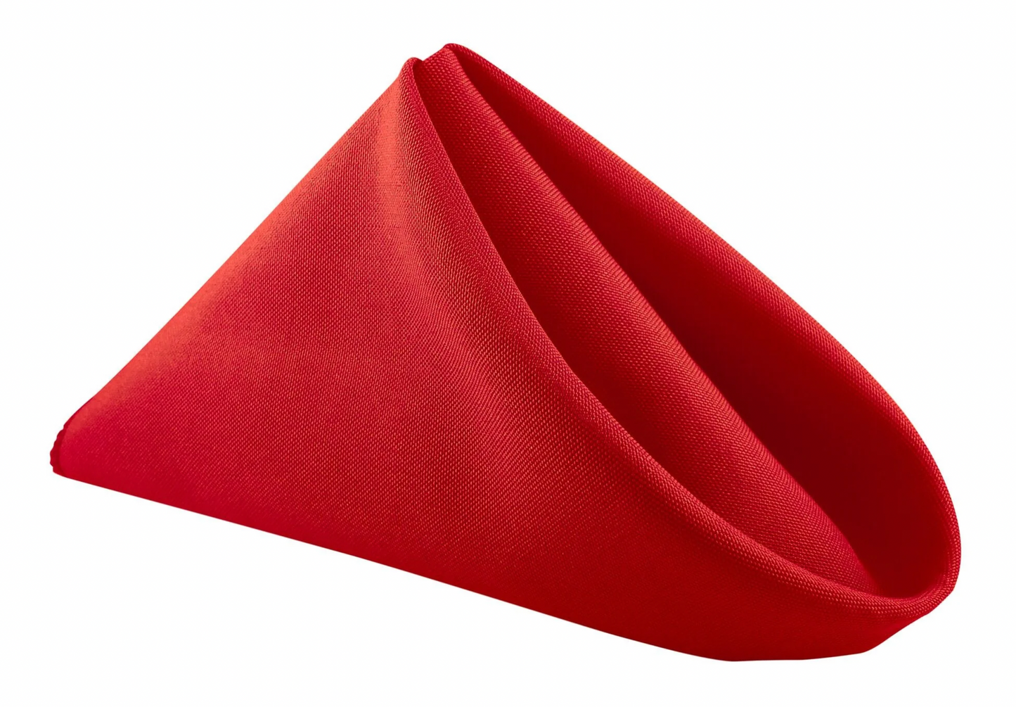 Serviette de table rouge