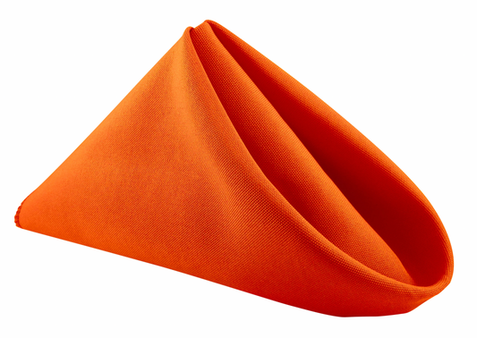 Serviette de table orange