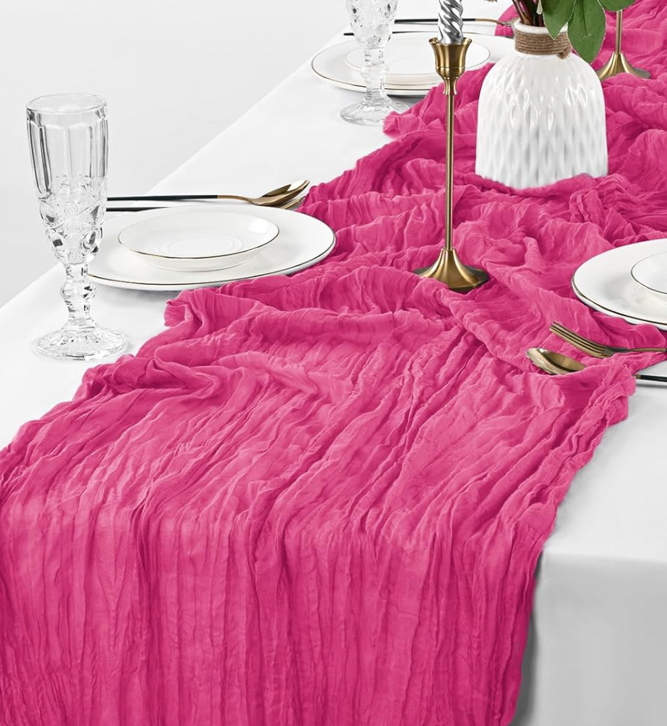 Chemin de table bohème ( choix de couleurs )