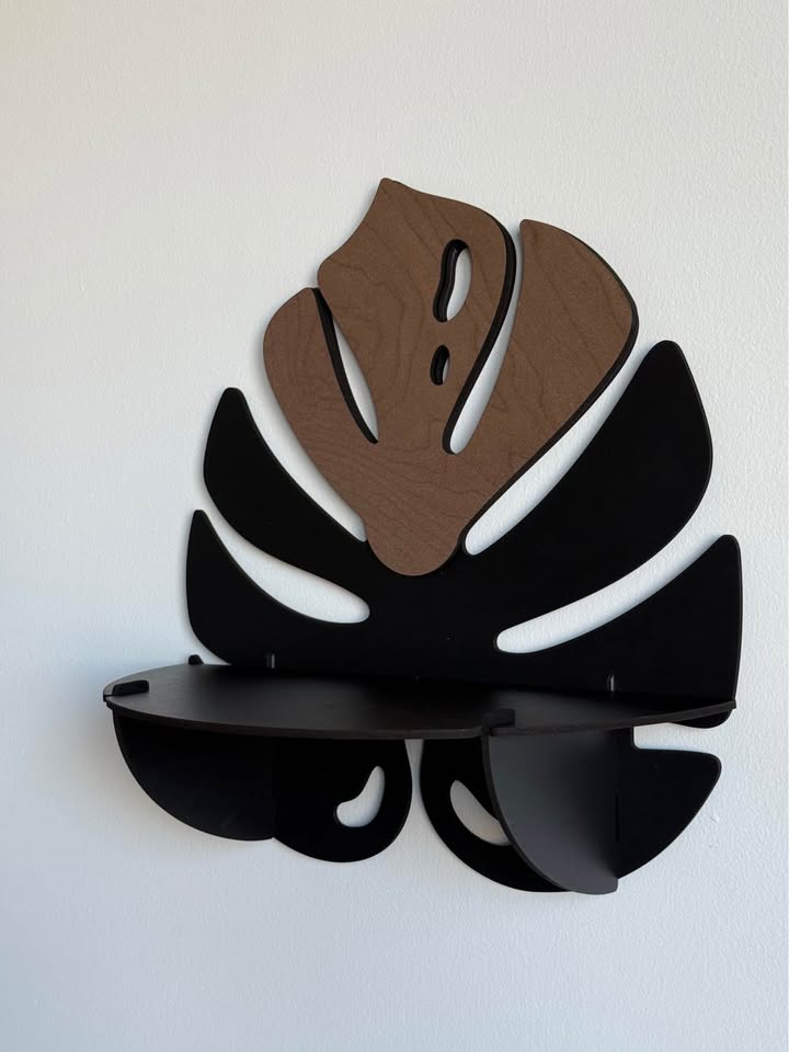 Étagère murale Monstera