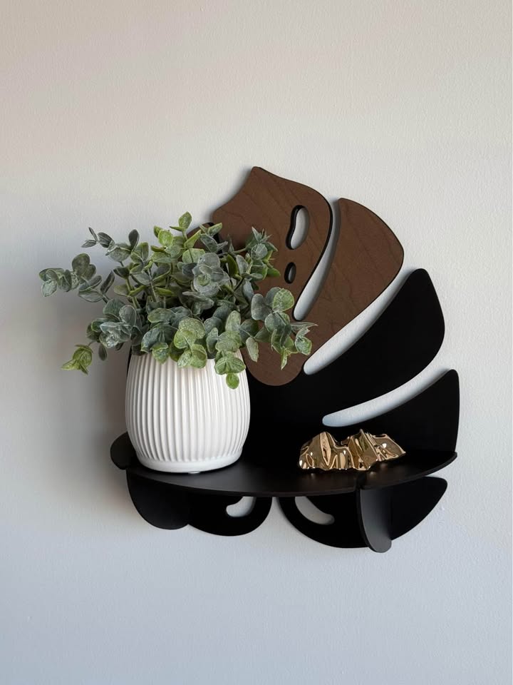 Étagère murale Monstera