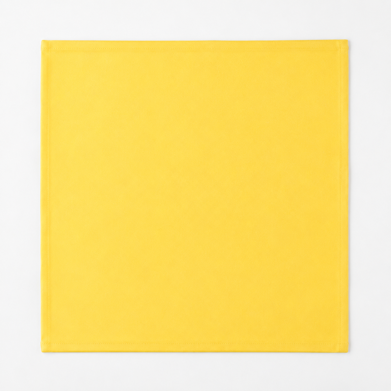 Serviette de table jaune Cotton et lin