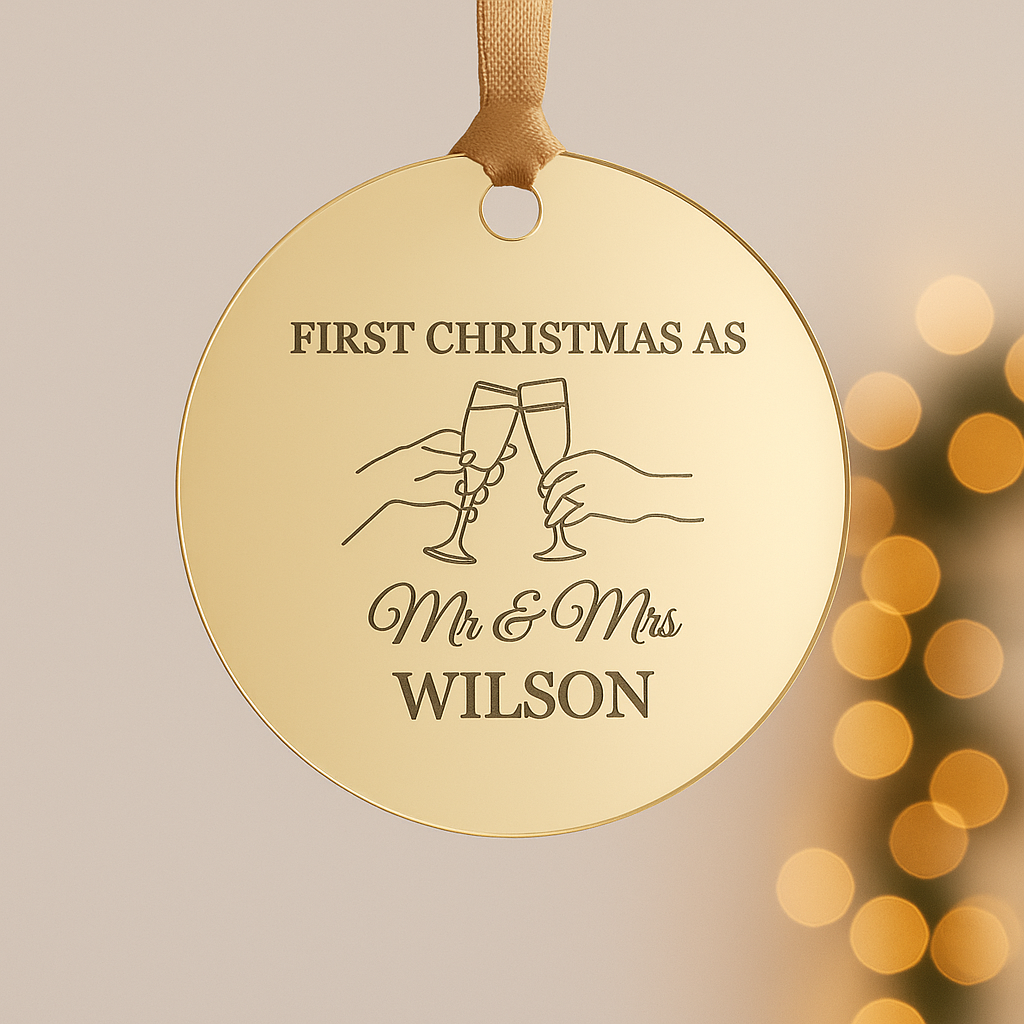 First Christmas as Mr & Mrs