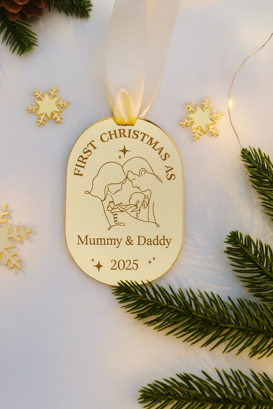 First Christmas as Mummy & Daddy
