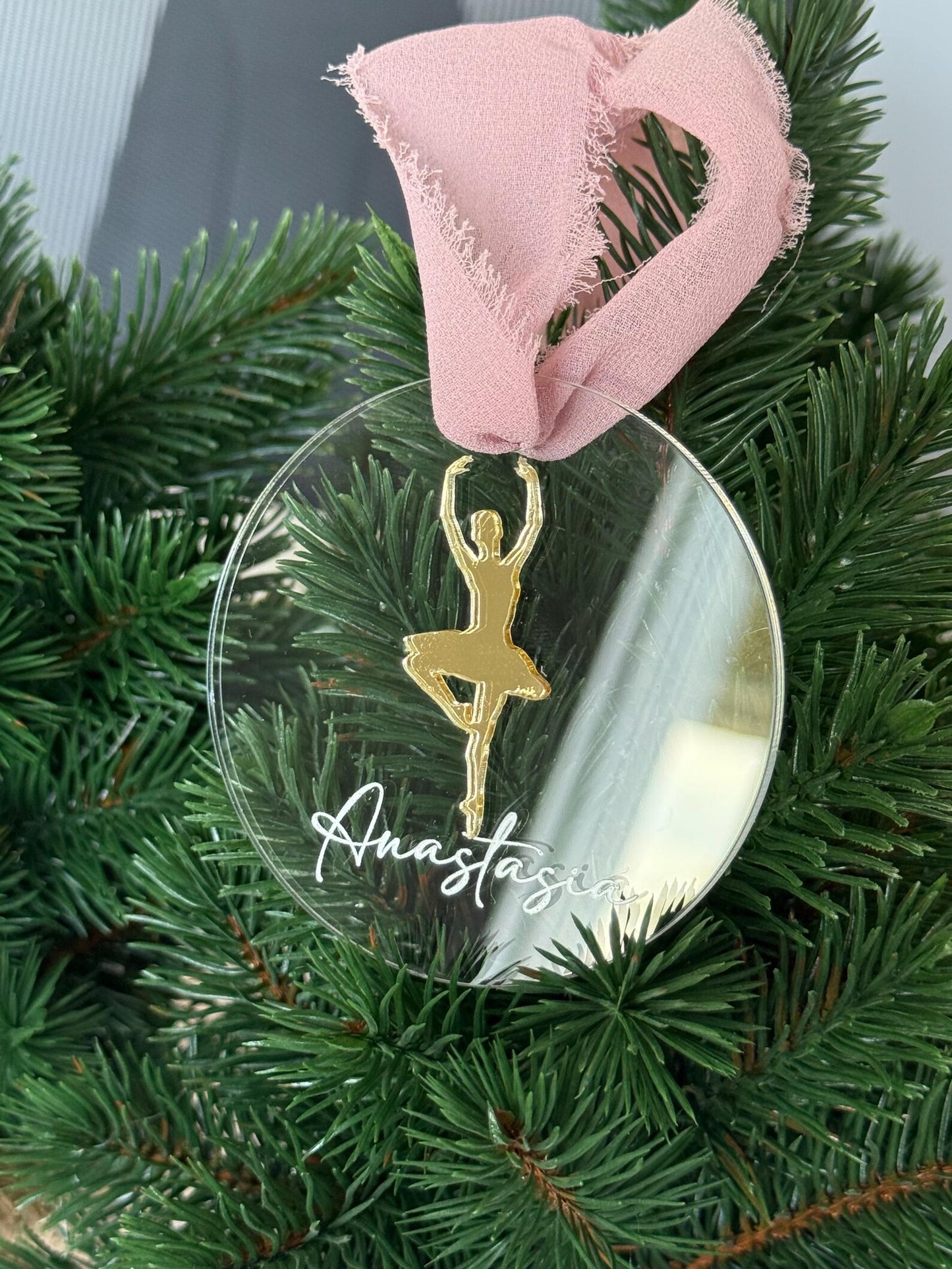Ornement personnalisé Ballerine Classique